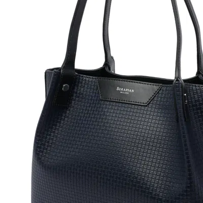 Serapian Small Secret Shoulder Bag In Black