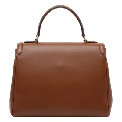 Valentino 9 To 5 Flap Leather Top-handle Bag