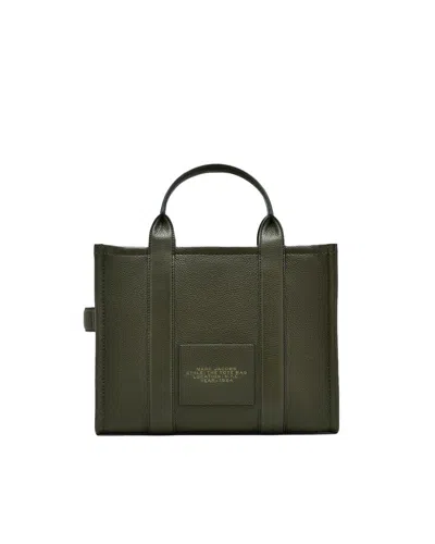 Marc Jacobs Structured Tote Bag With Dual Handles And Contrasting Interior