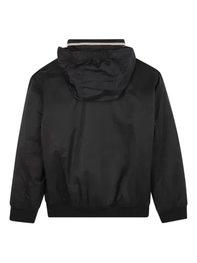 Bosswear Zip-up Bomber Jacket In Black