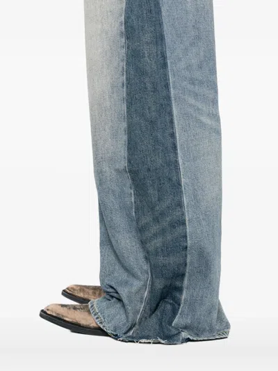 R13 Darcy Wide-leg Jeans In Blue