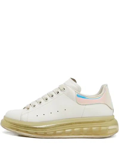 Pre-owned Alexander Mcqueen 2024 Oversized Iridescent Heel-tab Sneakers