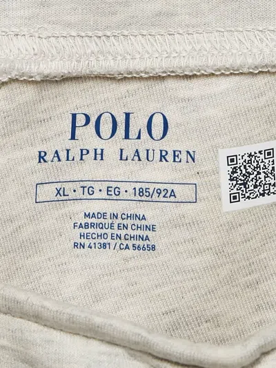 Pre-owned Polo Ralph Lauren Cotton Track Pants In Gray