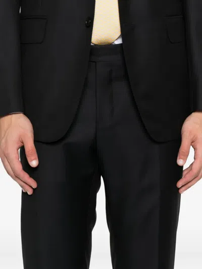 Canali Single-breasted Blazer In Black