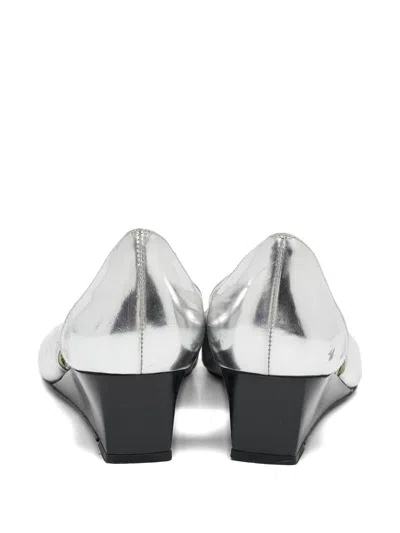 Pre-owned Stuart Weitzman  Peep-toe Wedge Pumps