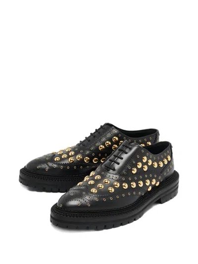 Pre-owned Burberry Deardown Oxford Shoes In Black