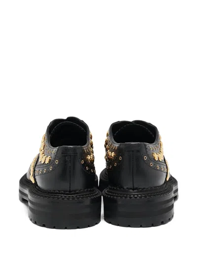 Pre-owned Burberry Deardown Oxford Shoes In Black
