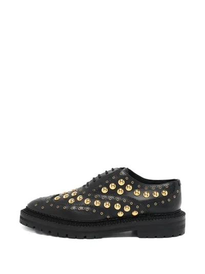 Pre-owned Burberry Deardown Oxford Shoes In Black