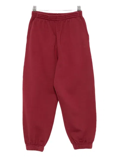 Etro Elastic-cuff Track Pants In Red