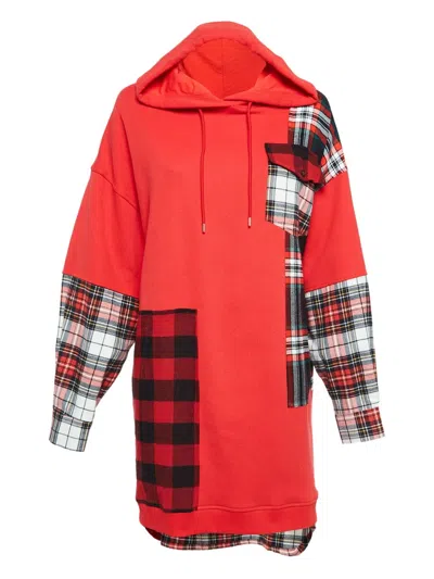 Pre-owned Alexander Mcqueen Cotton Hooded Dress