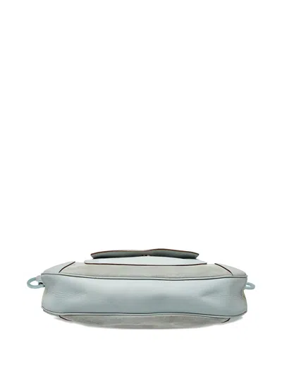 Pre-owned Ferragamo 2023 Suede Shoulder Bag In Neutral