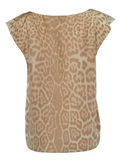 Pre-owned Saint Laurent Leopard-print T-shirt