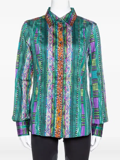Pre-owned Etro Abstract-print Shirt
