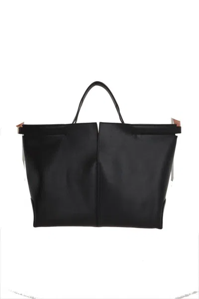 Tod's Black Leathe Di Bag Tote