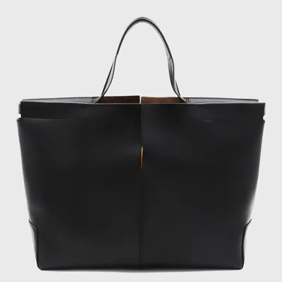 Tod's Black Leathe Di Bag Tote