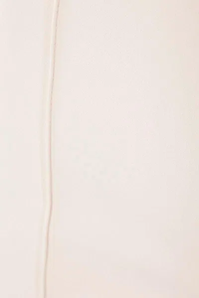 Elisabetta Franchi Butter Flared Trouser With Logo
