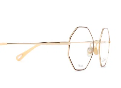 Chloé Octagonal Frame Glasses In Black