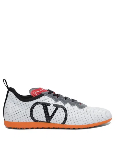 Valentino Garavani Chromation Perforated Sneaker
