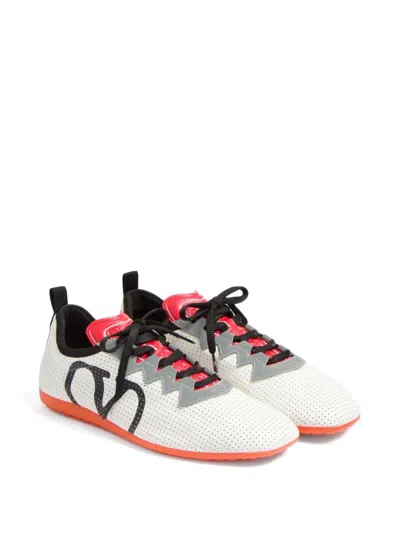 Valentino Garavani Chromation Perforated Sneaker