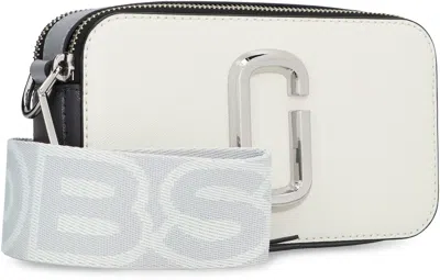 Marc Jacobs Multicolor Leather The Snapshot Crossbody Bag In White