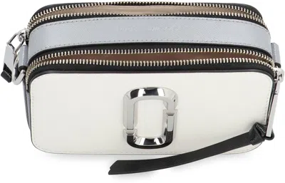 Marc Jacobs Multicolor Leather The Snapshot Crossbody Bag In White