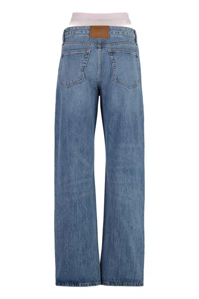 Alexander Wang 5-pocket Straight-leg Jeans