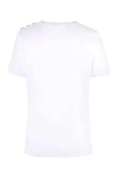 Balmain Cotton Crew-neck T-shirt