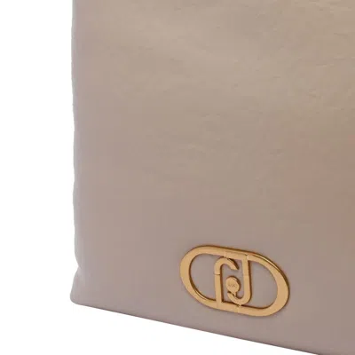 Liu •jo Liu Jo Beige Shoulder Bag With Chain Strap