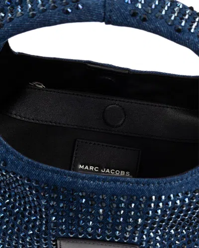 Marc Jacobs The Mini Crystal Denim Sack Bag