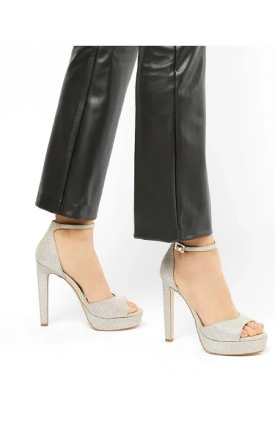 Dune London Mascots Platform Ankle Strap Sandal