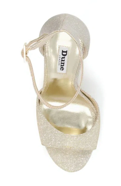Dune London Mascots Platform Ankle Strap Sandal