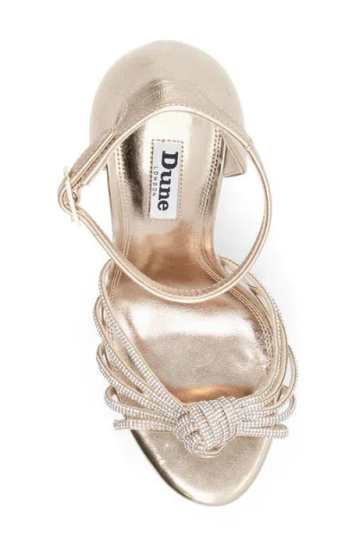 Dune London Morals Platform Sandal