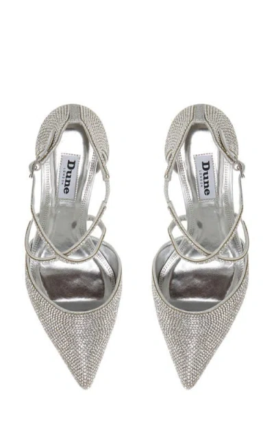 Dune London Captivates Rhinestone Pointed Toe Pump