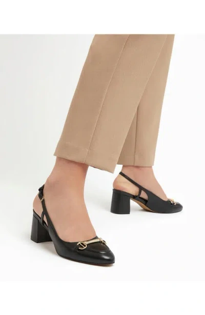 Dune London Cassie Block Heel Slingback Pump