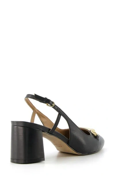 Dune London Cassie Block Heel Slingback Pump