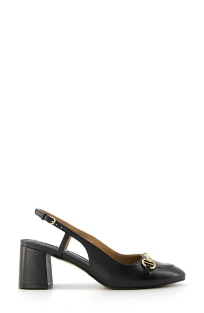 Dune London Cassie Block Heel Slingback Pump