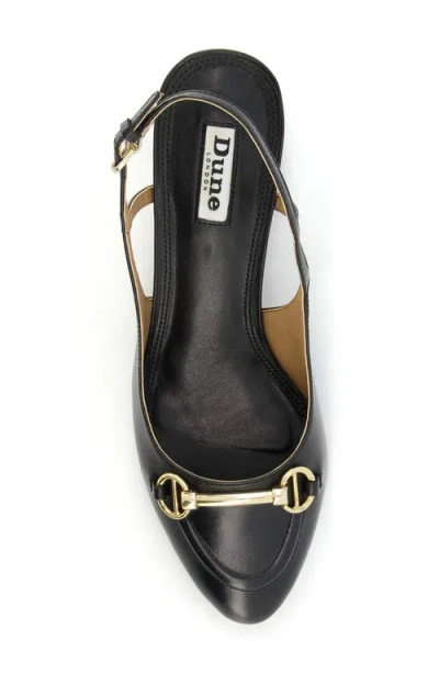 Dune London Cassie Block Heel Slingback Pump