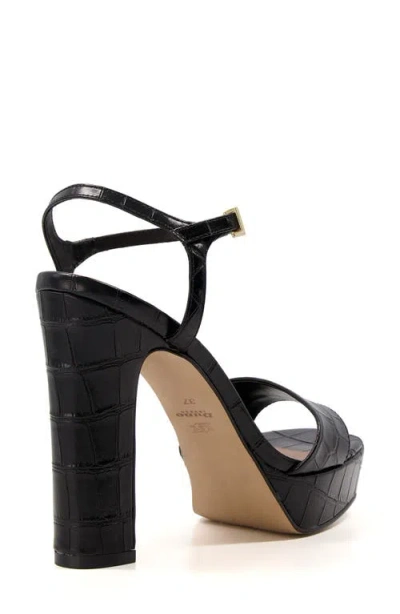 Dune London Matche Platform Ankle Strap Sandal