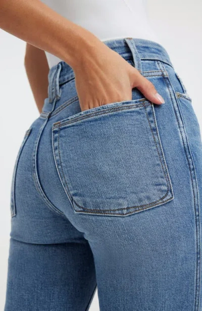 Good American Corset Good Classic Straight Leg Jeans