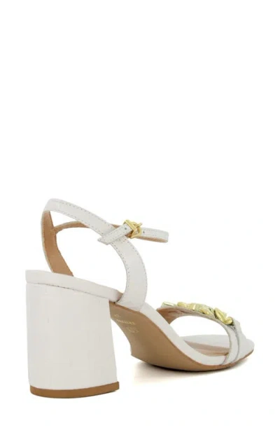 Dune London Manual Ankle Strap Sandal