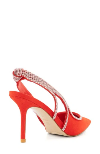 Dune London Cinematic Pointed Toe Slingback Pump