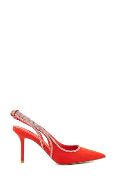 Dune London Cinematic Pointed Toe Slingback Pump