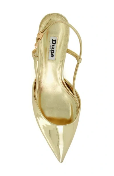 Dune London Classify Pointed Toe Slingback Pump