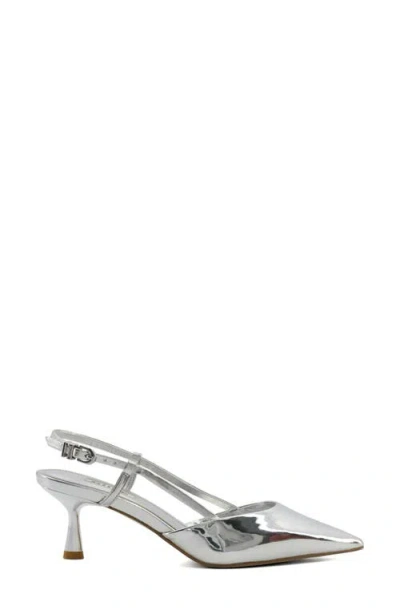 Dune London Classify Pointed Toe Slingback Pump