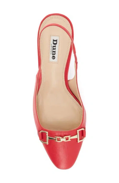 Dune London Detailed Slingback Pump