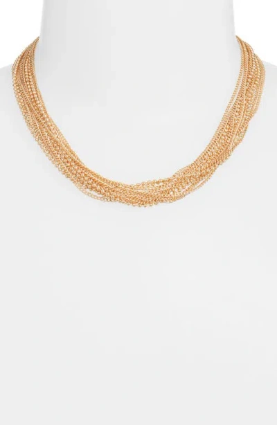 Open Edit Mixed Chain Layered Necklace