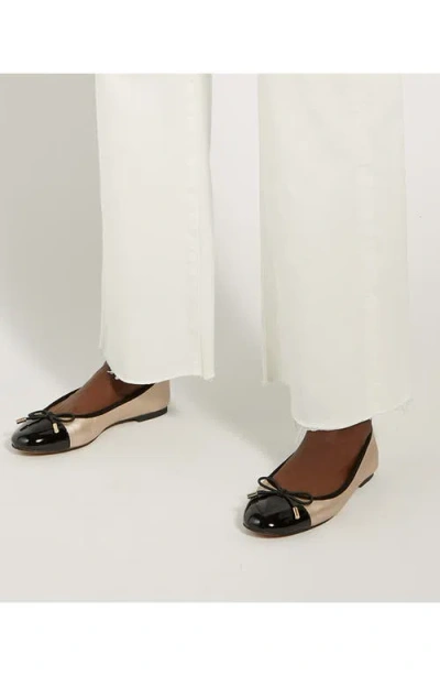 Dune London Highest Cap Toe Ballet Flat