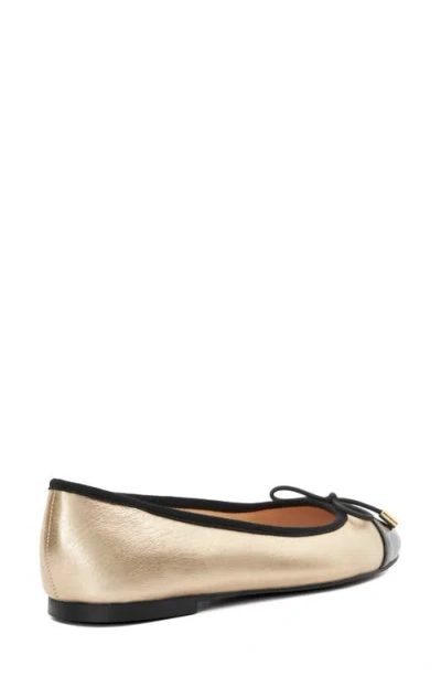 Dune London Highest Cap Toe Ballet Flat