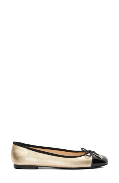 Dune London Highest Cap Toe Ballet Flat