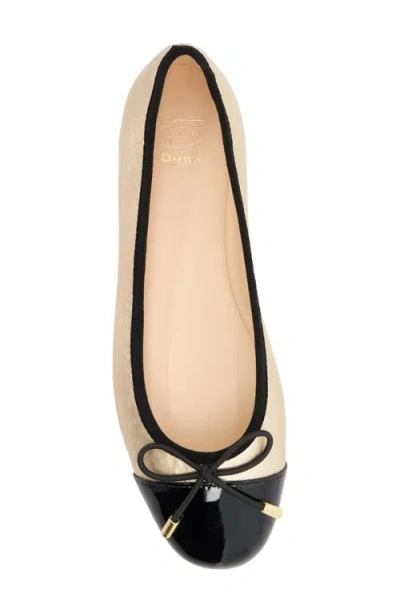 Dune London Highest Cap Toe Ballet Flat